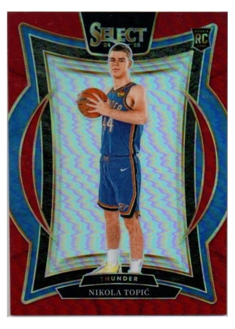 2024-25 Panini Select Base Set Nikola Topic #89 card