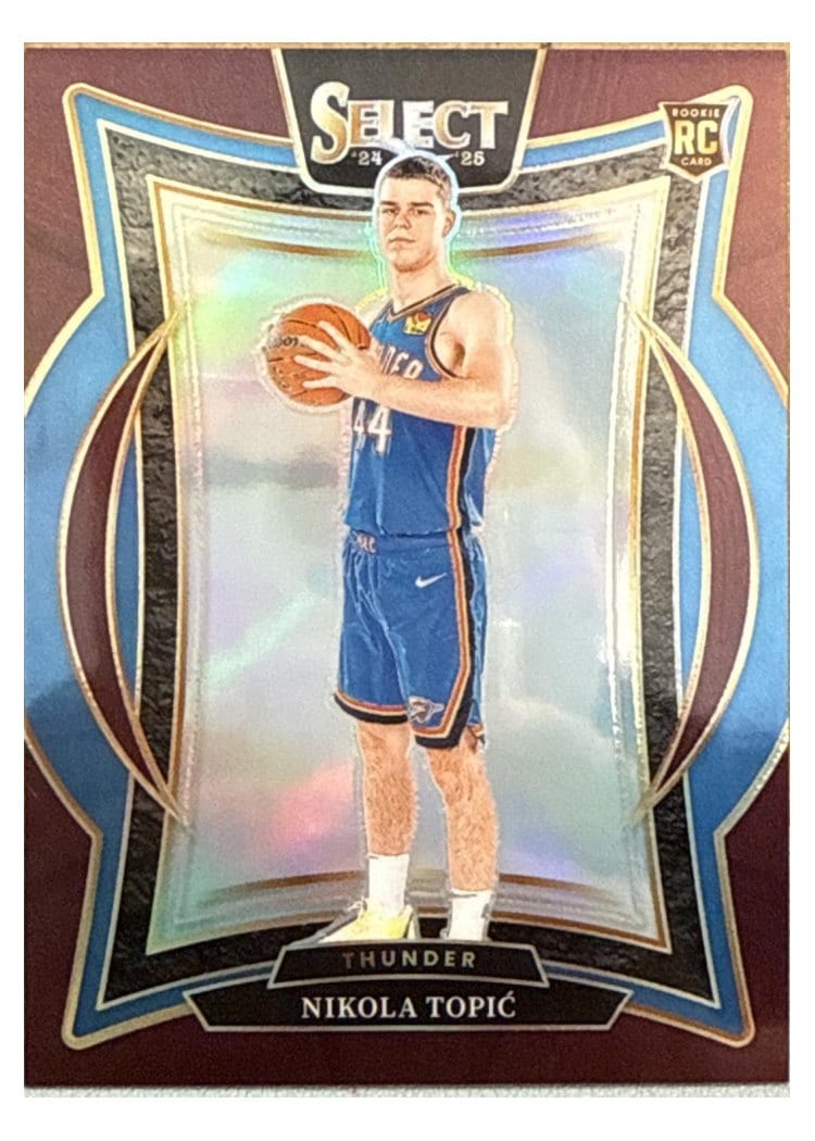 2024-25 Panini Select Base Set Nikola Topic #89 card