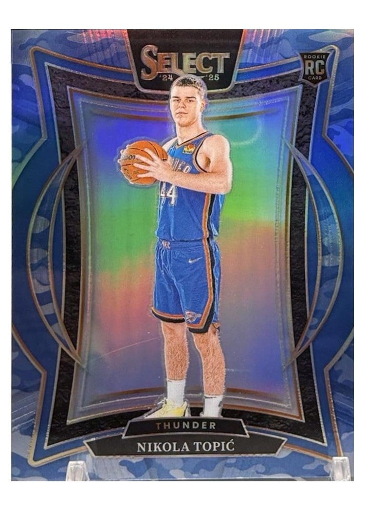 2024-25 Panini Select Base Set Nikola Topic #89 card