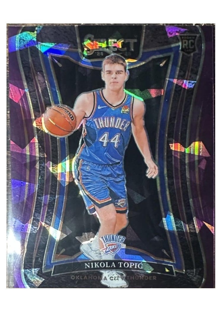 2024-25 Panini Select Base Set Nikola Topic #89 card