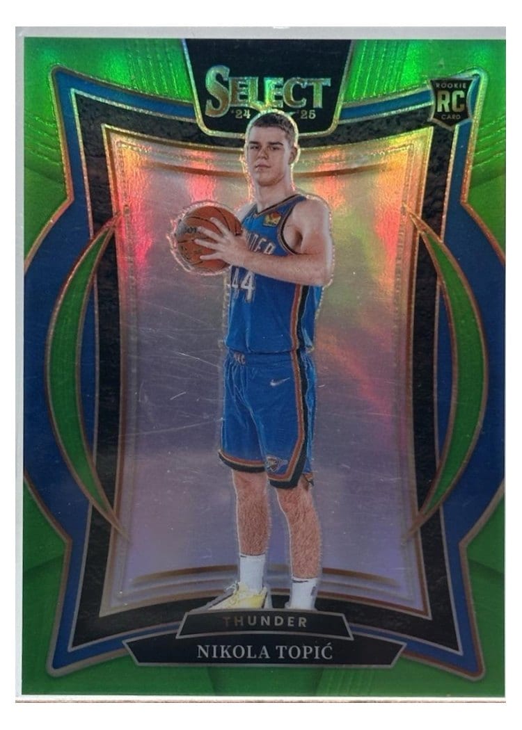 2024-25 Panini Select Base Set Nikola Topic #89 card