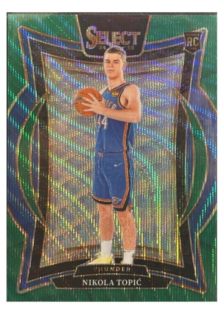 2024-25 Panini Select Base Set Nikola Topic #89 card