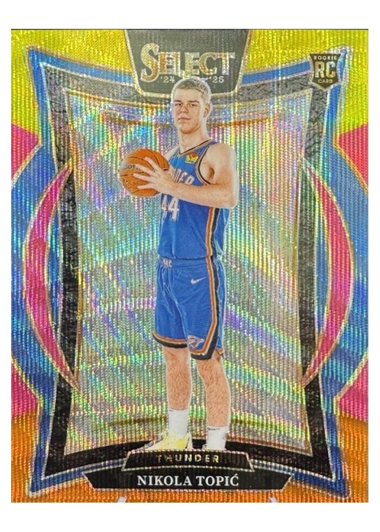 2024-25 Panini Select Base Set Nikola Topic #89 card