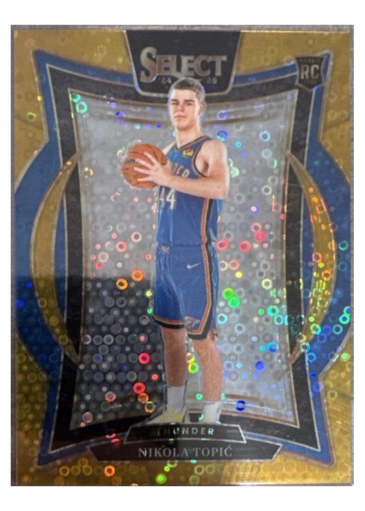 2024-25 Panini Select Base Set Nikola Topic #89 card