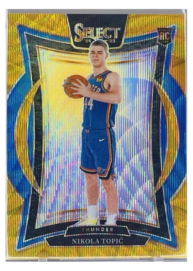 2024-25 Panini Select Base Set Nikola Topic #89 card