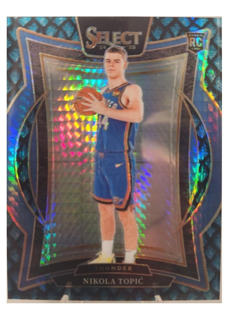 2024-25 Panini Select Base Set Nikola Topic #89 card