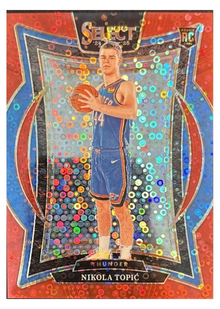 2024-25 Panini Select Base Set Nikola Topic #89 card