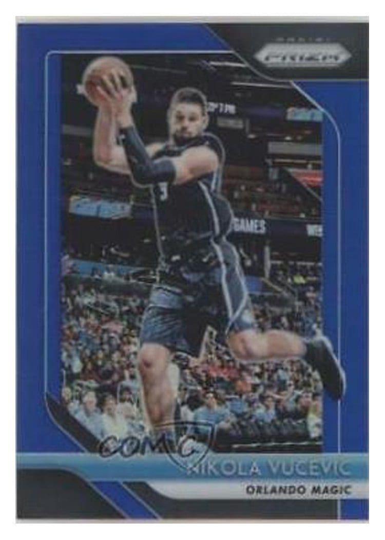2018-19 Panini Prizm Base Set Nikola Vucevic #169 card