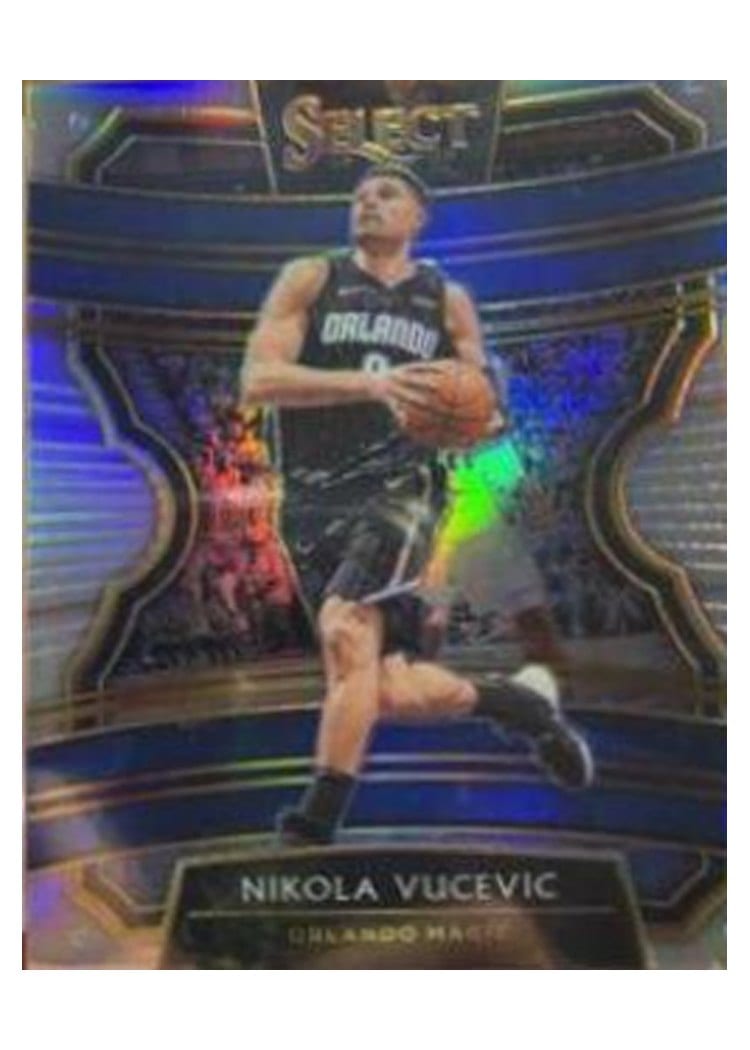 2019-20 Panini Select Base Set Nikola Vucevic Silver Prizm #79 card