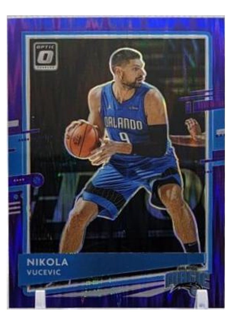2020-21 Donruss Optic Base Set Nikola Vucevic #130 card