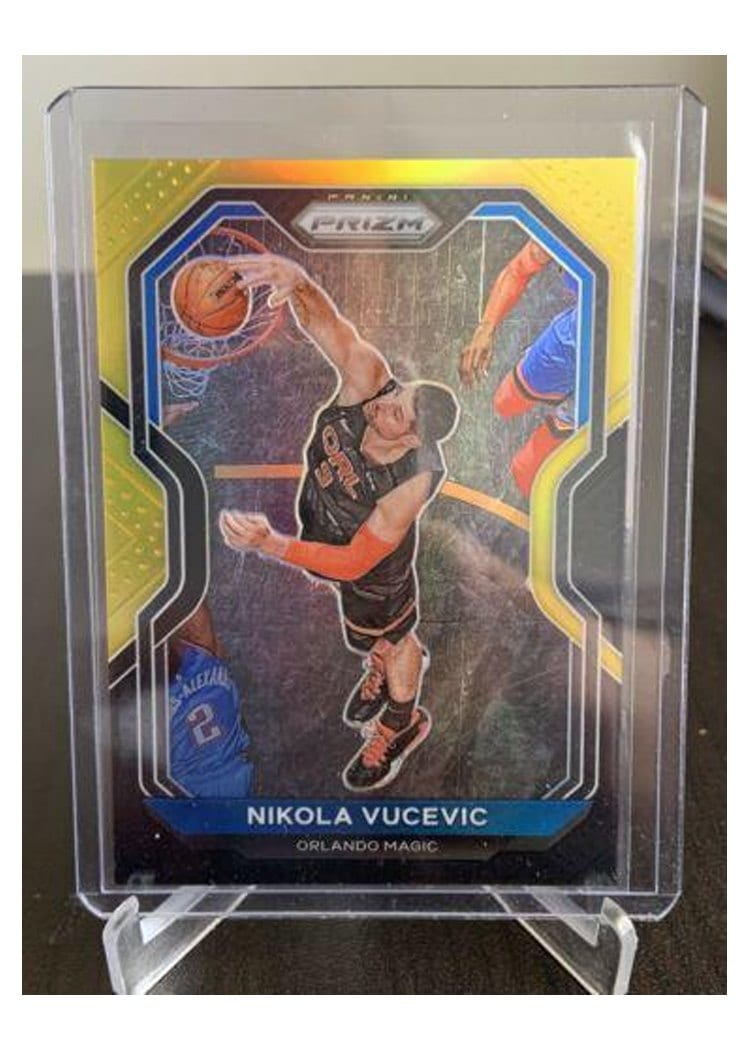2020-21 Panini Prizm Base Set Nikola Vucevic #9 card