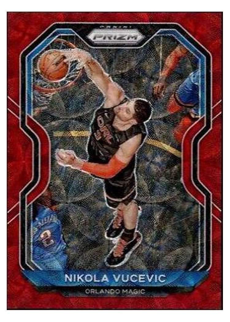 2020-21 Panini Prizm Base Set Nikola Vucevic #9 card