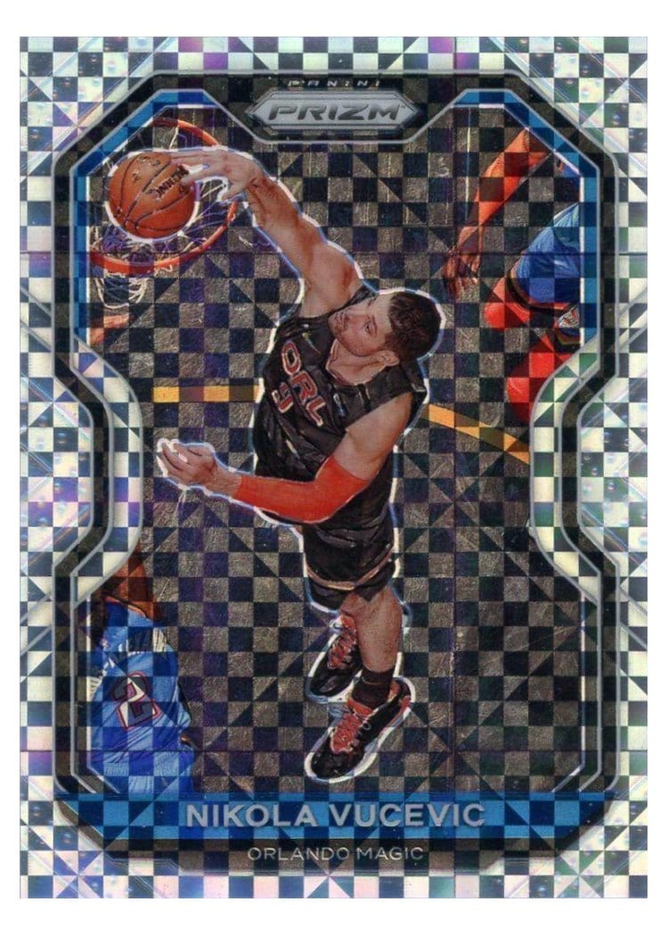 2020-21 Panini Prizm Base Set Nikola Vucevic #9 card