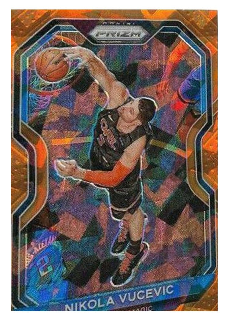 2020-21 Panini Prizm Base Set Nikola Vucevic #9 card