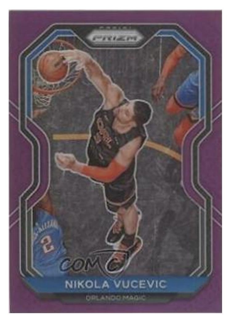 2020-21 Panini Prizm Base Set Nikola Vucevic #9 card