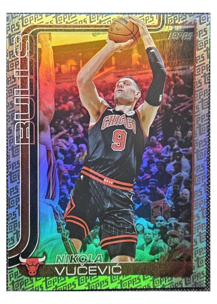 2025-26 Topps Base Set Nikola Vučević Topps Foil Pattern #36 card