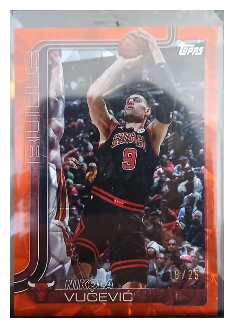 2025-26 Topps Base Set Nikola Vučević #36 card