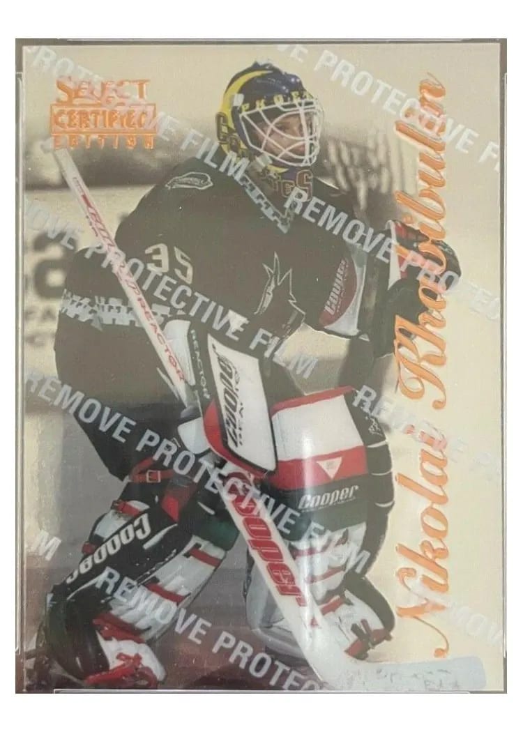 1996 Select Certified Nikolai Khabibulin #17 card