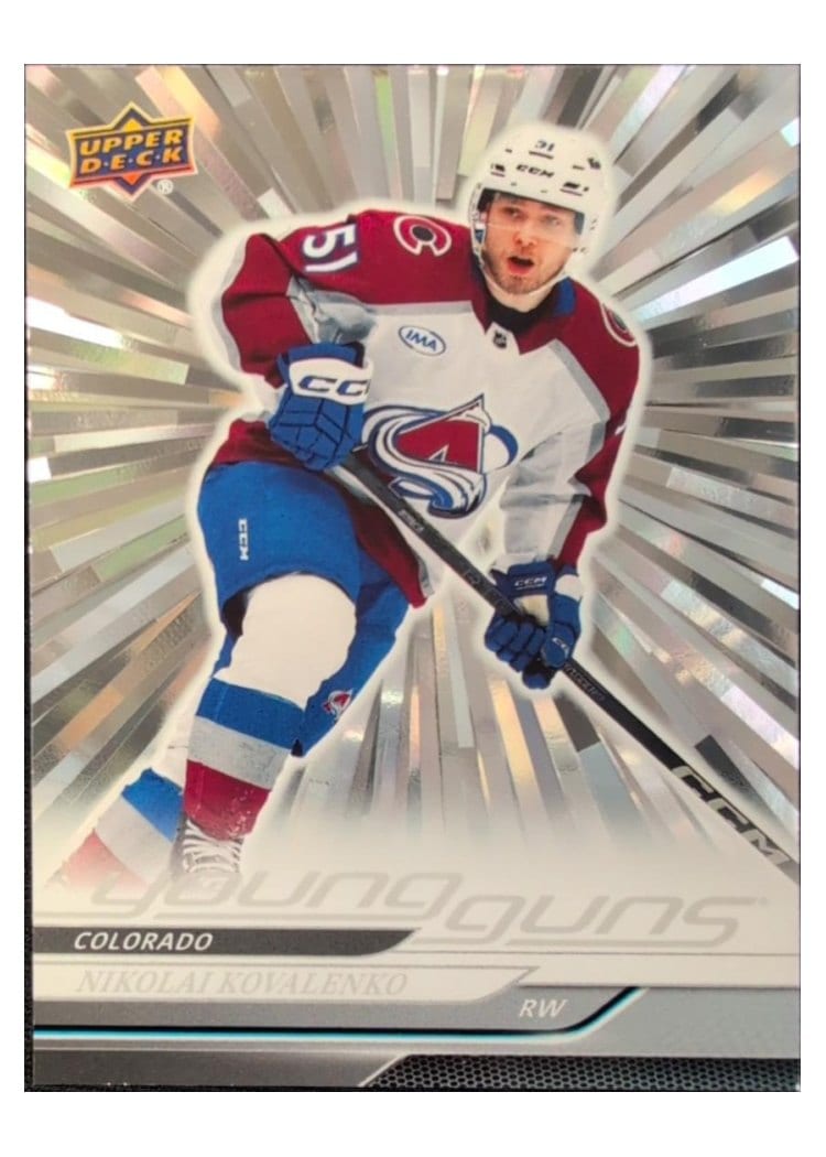 2024-25 Upper Deck Base Set Nikolai Kovalenko #466 card