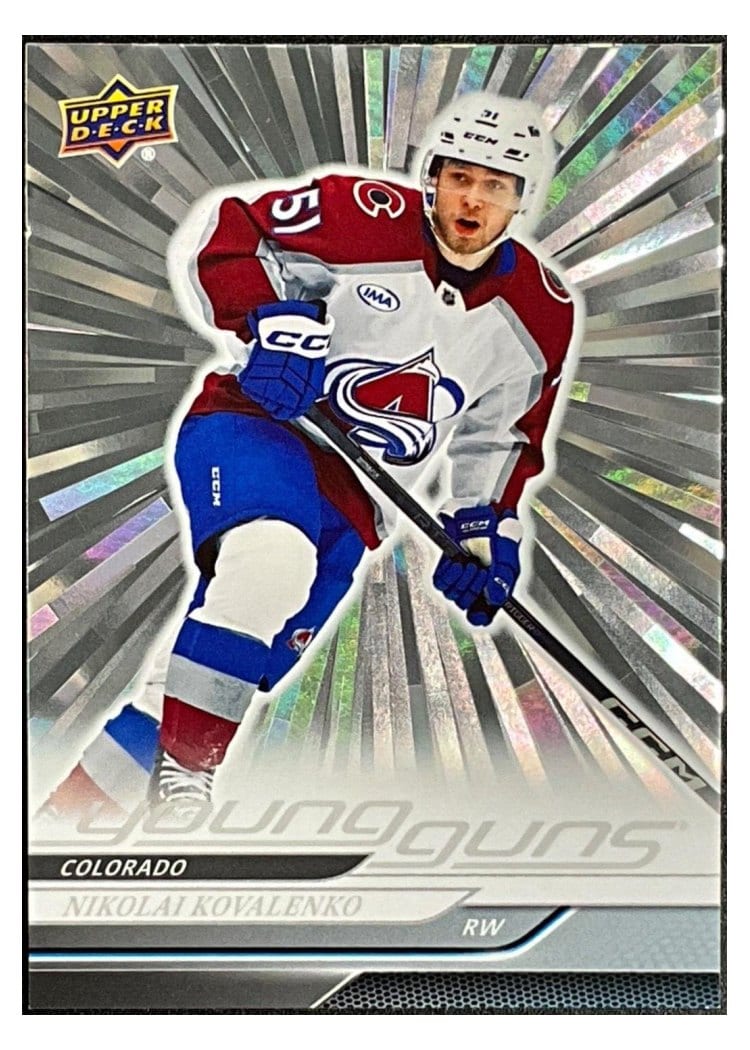 2024-25 Upper Deck Base Set Nikolai Kovalenko #466 card