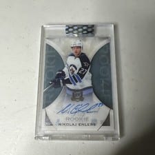2020-21 Upper Deck Clear Cut Rookie Tribute Autographs Nikolaj Ehlers #RT-NE