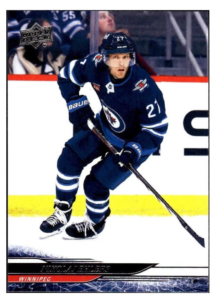 2024-25 Upper Deck Base Set Nikolaj Ehlers #654 card