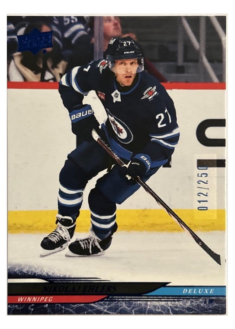 2024-25 Upper Deck Base Set Nikolaj Ehlers #654 card