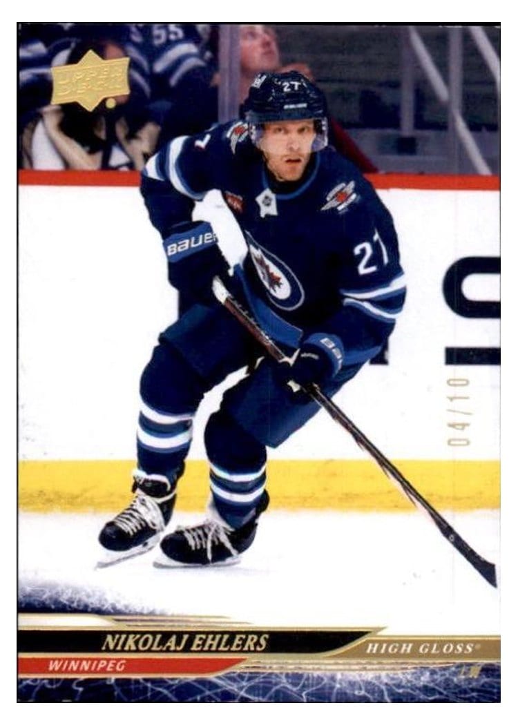 2024-25 Upper Deck Base Set Nikolaj Ehlers #654 card