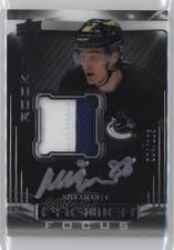 2022-23 Upper Deck Premier Premier Focus Rookies Autograph Patch Nils Aman #PFPR-NA card