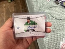 2024-25 Upper Deck Artifacts Autograph Facts Nils Lundkvist #AF-NL card