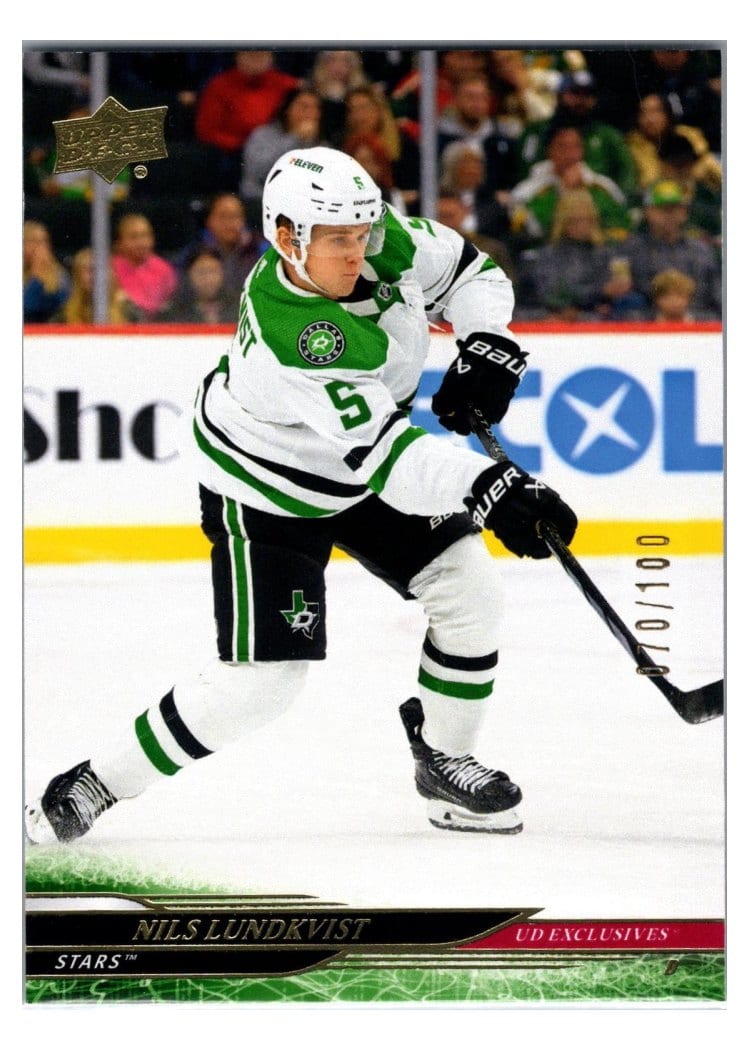 2024-25 Upper Deck Base Set Nils Lundkvist #301 card