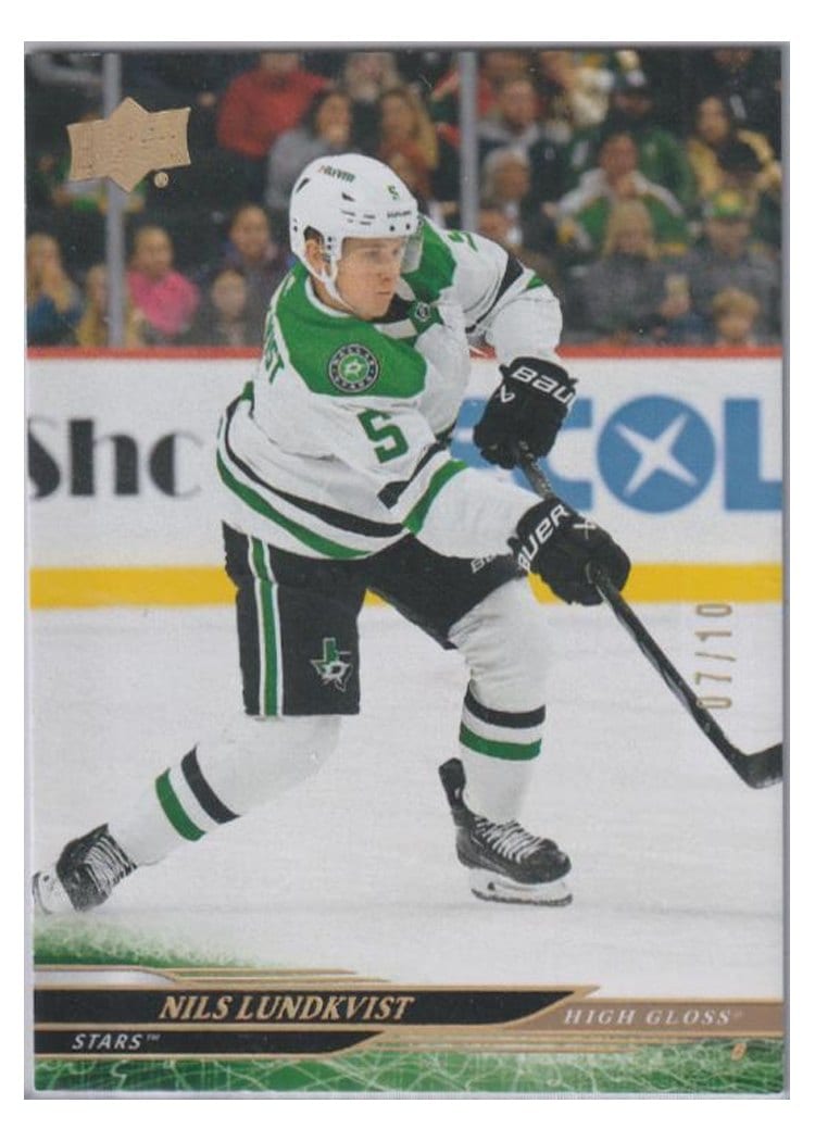 2024-25 Upper Deck Base Set Nils Lundkvist #301 card