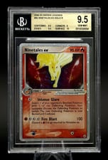 2004 Hidden Legends Ninetales ex #96 card