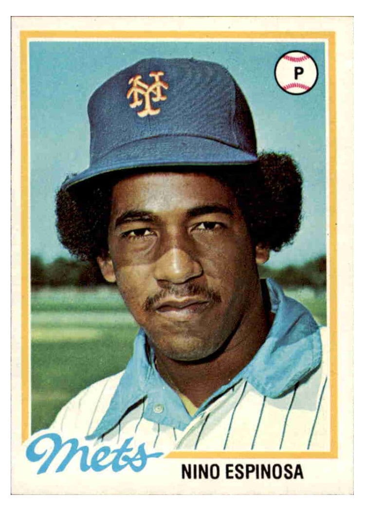 1978 Topps Base Set Nino Espinosa #197 card