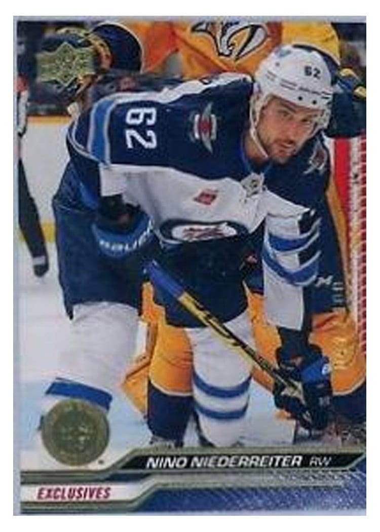 2023-24 Upper Deck Base Set Nino Niederreiter #444 card
