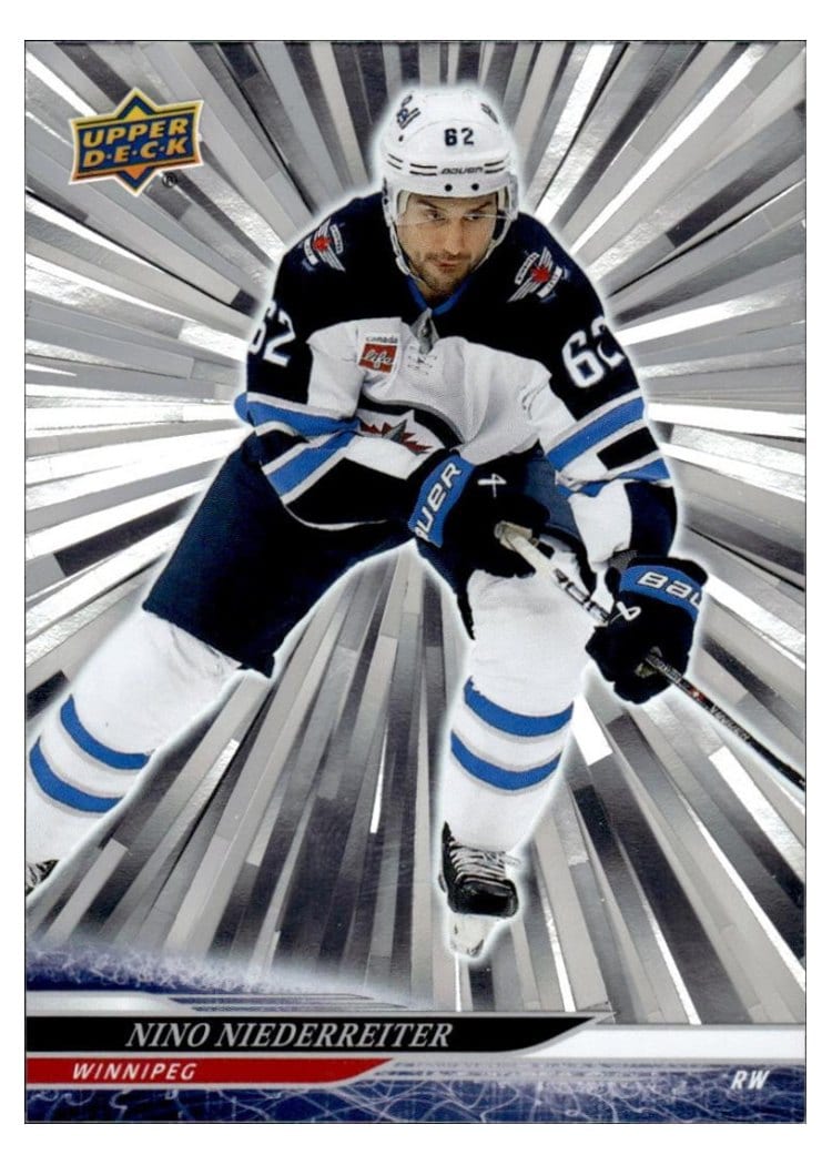 2024-25 Upper Deck Base Set Nino Niederreiter #448 card