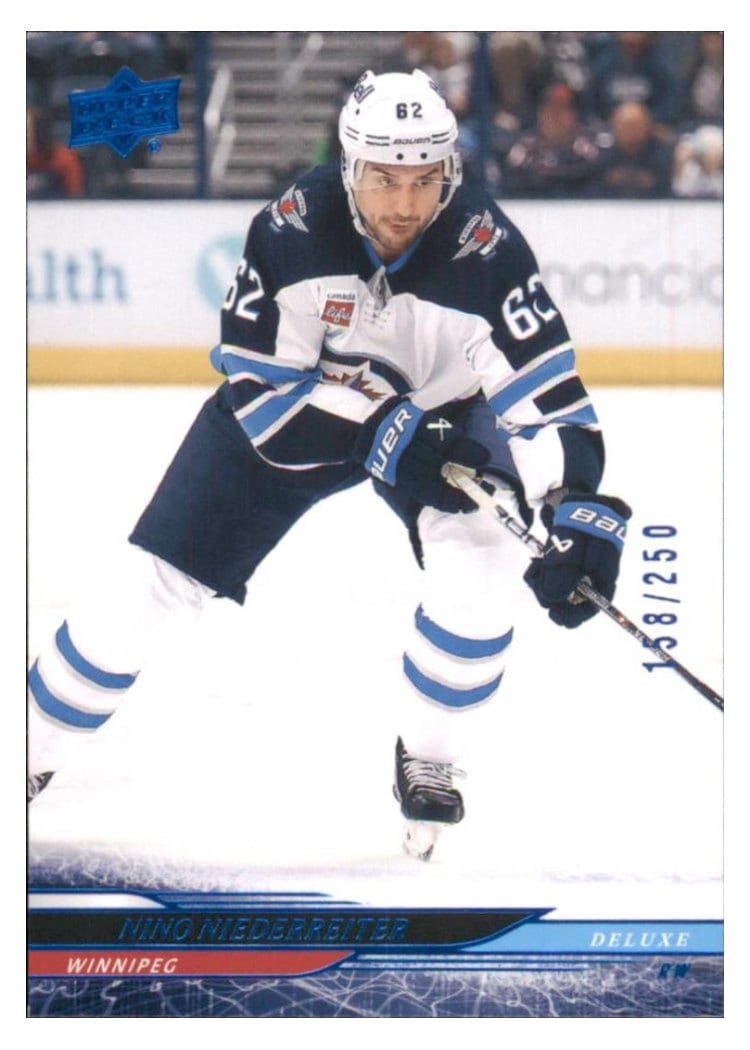 2024-25 Upper Deck Base Set Nino Niederreiter #448 card