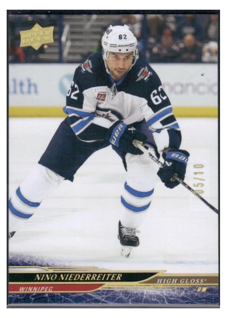 2024-25 Upper Deck Base Set Nino Niederreiter #448 card