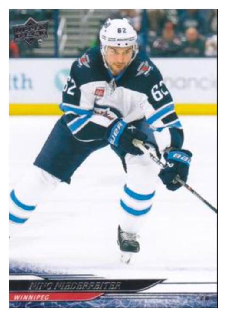 2024-25 Upper Deck Base Set Nino Niederreiter #448 card