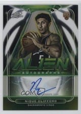 2025-26 Topps Cosmic Chrome Alien Autographs Nique Clifford #AA-NC card