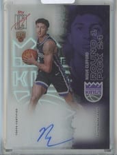 2025-26 Topps Signature Class Rookie Class Crystal Clear Autographs Nique Clifford #CCA-NC card