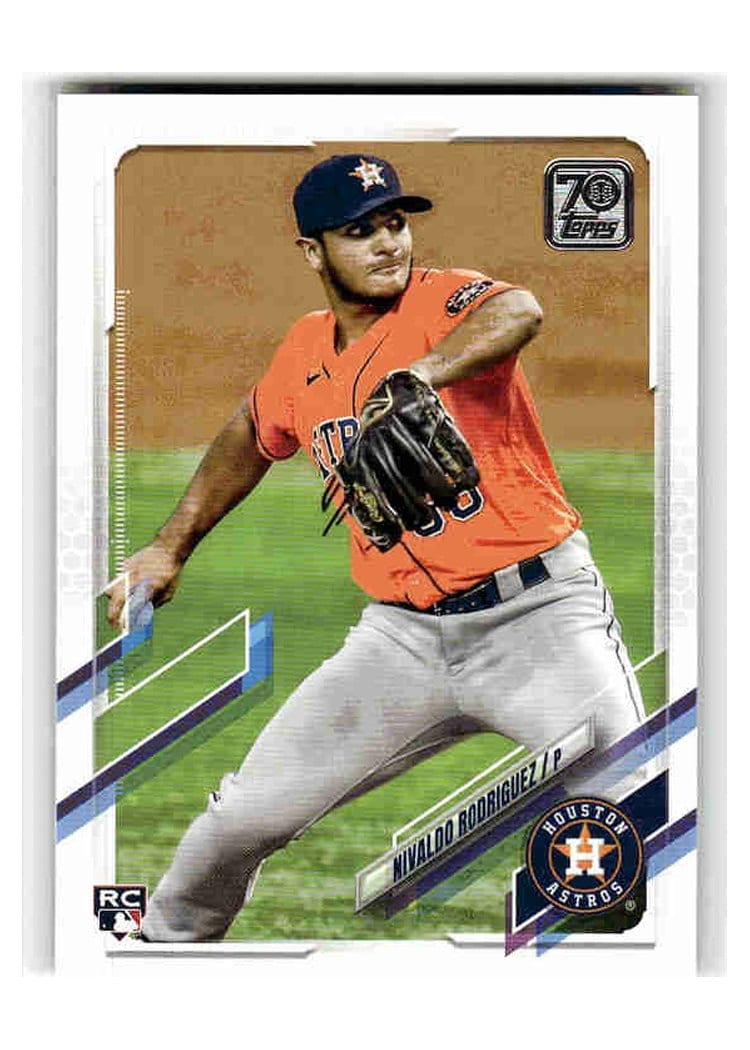 2021 Topps Update Base Set Nivaldo Rodriguez #US107 card