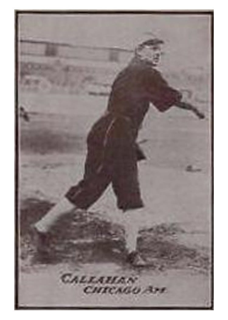 1913 National Game Nixey Callahan card