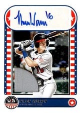 2025 Panini Stars & Stripes 15U National Team Signatures Nixon Warren #NTS-NW card
