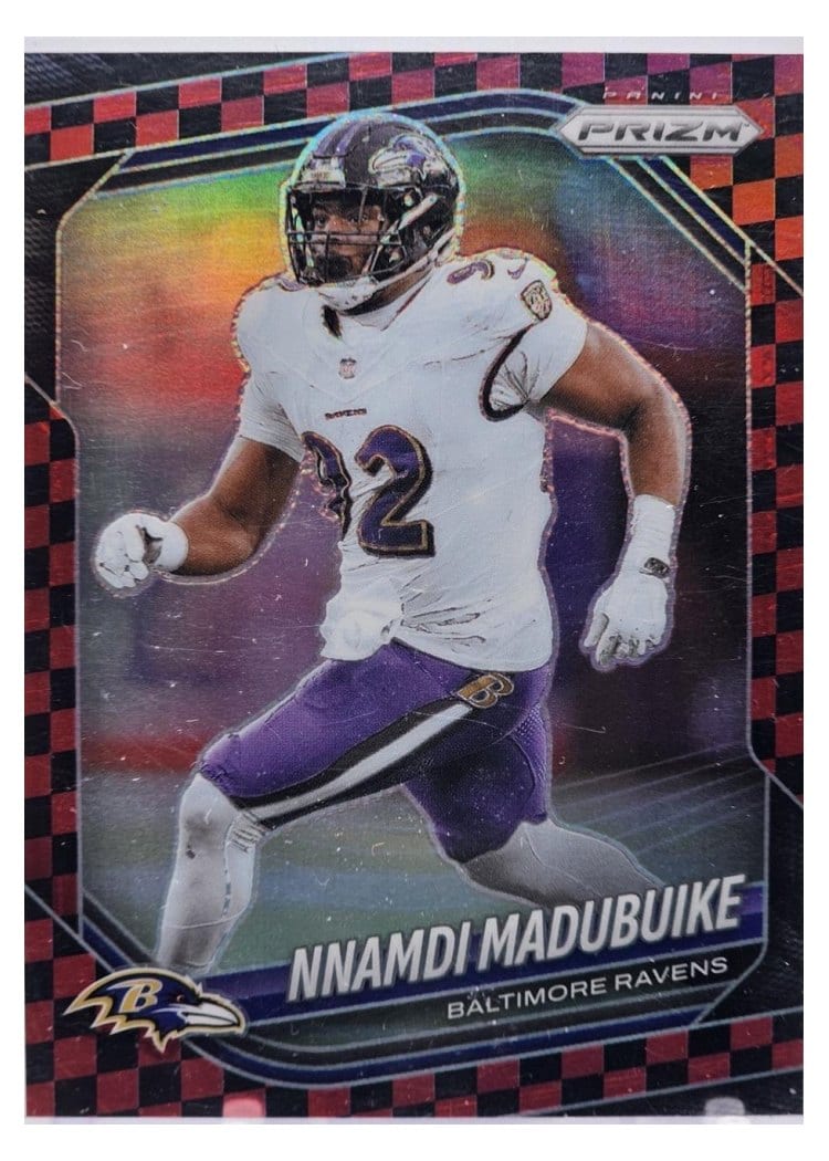 2025 Panini Prizm Base Set Nnamdi Madubuike #22 card