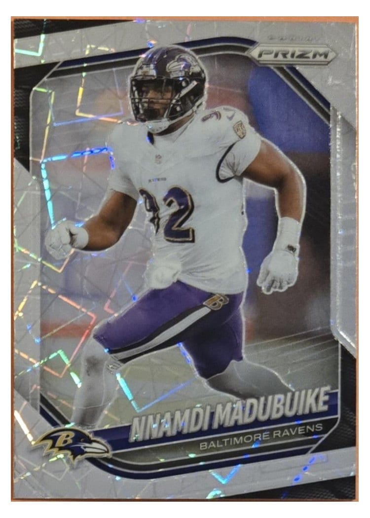 2025 Panini Prizm Base Set Nnamdi Madubuike #22 card