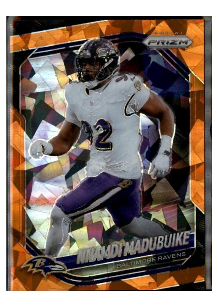 2025 Panini Prizm Base Set Nnamdi Madubuike #22 card