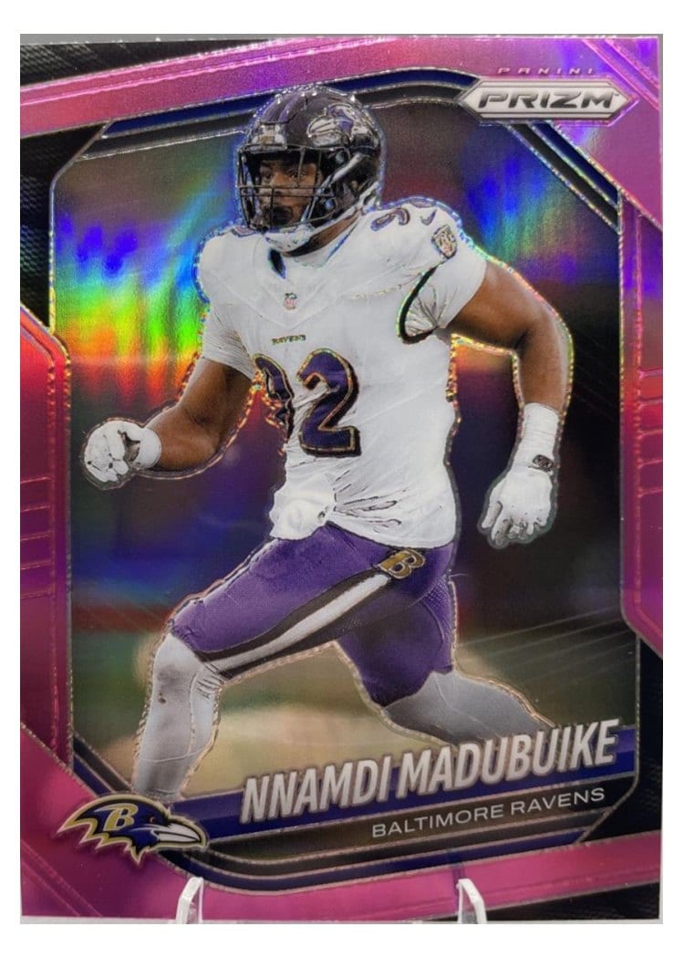 2025 Panini Prizm Base Set Nnamdi Madubuike #22 card