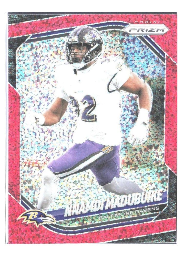 2025 Panini Prizm Base Set Nnamdi Madubuike #22 card