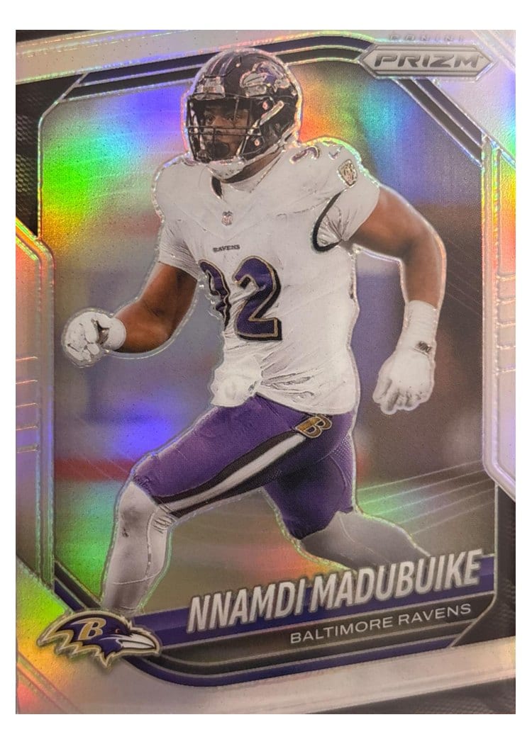 2025 Panini Prizm Base Set Nnamdi Madubuike #22 card